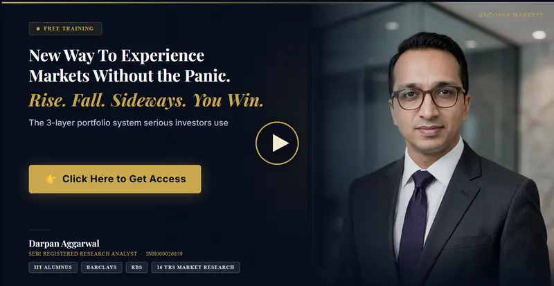 Free training by Darpan Aggarwal - click to access the video